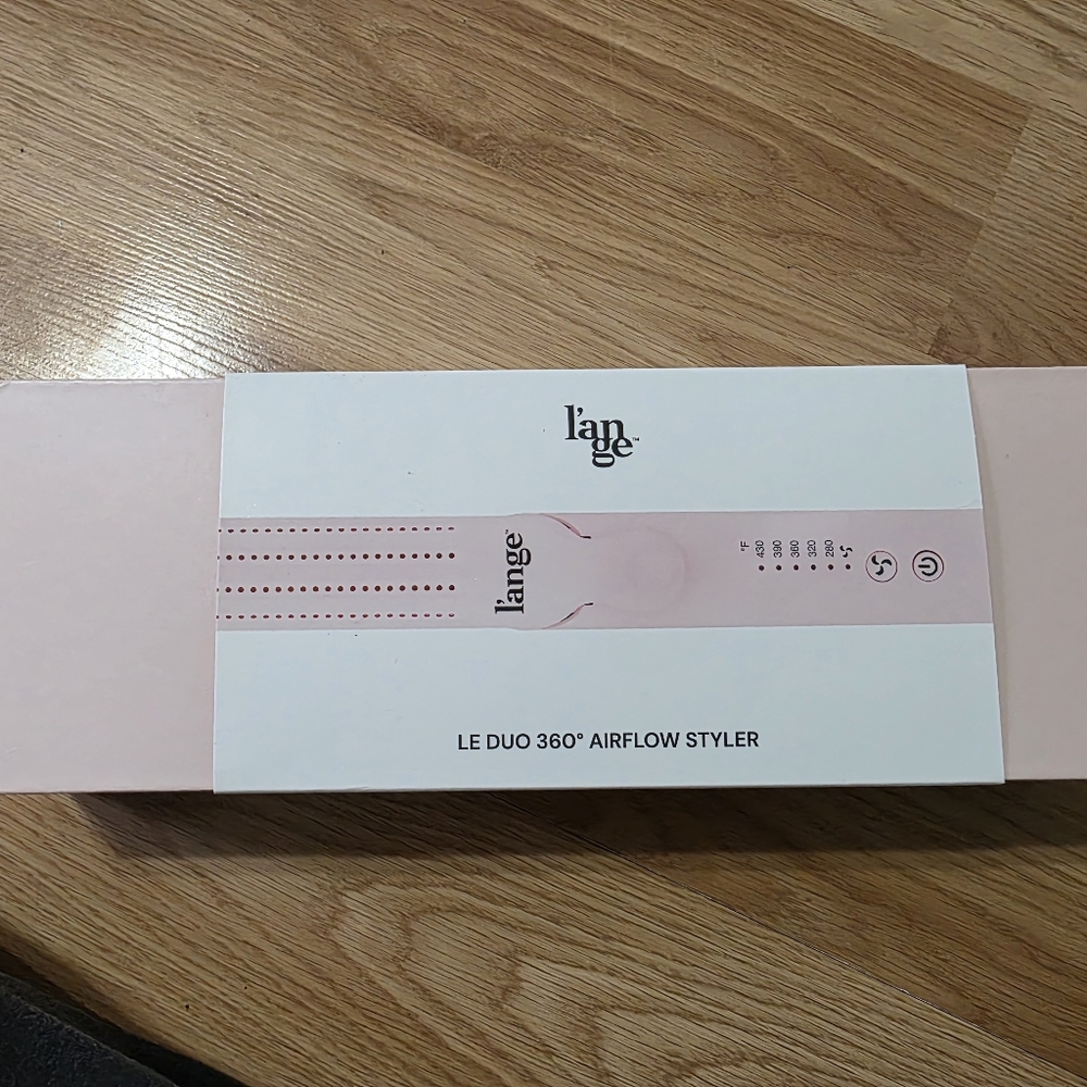 Lange Le Duo 360° Airflow Styler - Pink & White